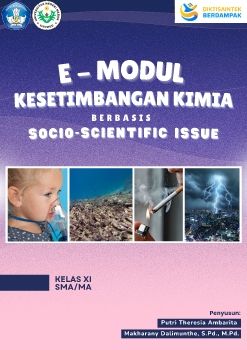 E-MODUL KESETIMBANGAN KIMIA BERBASIS SOCIO-SCIENTIFIC ISSUE (SSI) TERINTEGRASI HOTS 