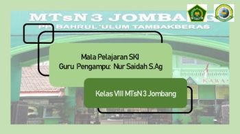 Nur Saidah mapel SKI