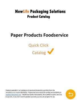 Paper Products for Foodservice