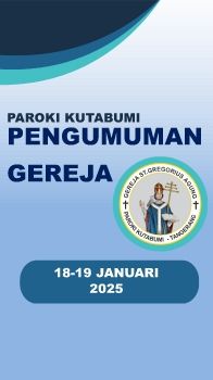 PENGUMUMAN GREJA18-19 JAN 2025