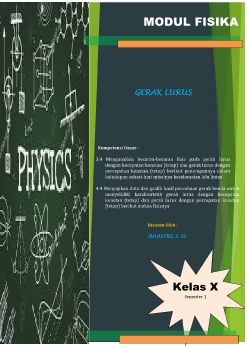 emodul gerak lurus