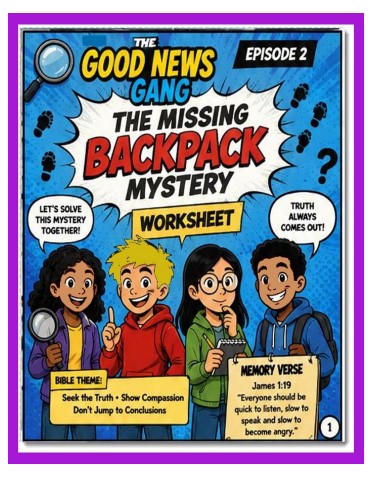 The Good News Gang -  Episode 2 - The Missing Backpack Mystery
