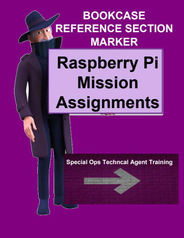 Raspberry Pi  Mission Assignmentso Bookcase Marker
