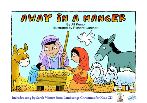 Away In A Manger Story Book V2 2024 - Christmas Lambsongs