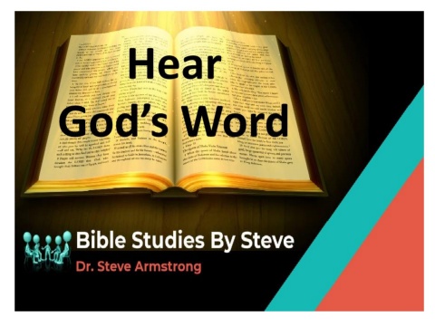 Hear Gods Word - Bible Studies by Steve