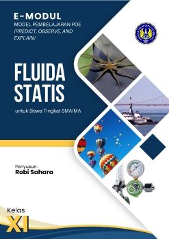 e-module fluida statis model pembelejaran POE