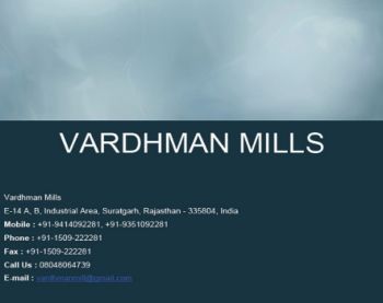 VARDHMAN MILLS