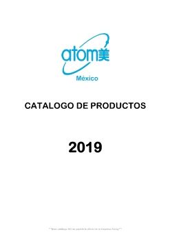 Catalogo Virtual Atomy 2019