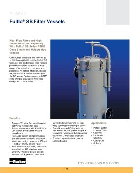 Parker - Fulflo SB Filter Vessels (2008) 