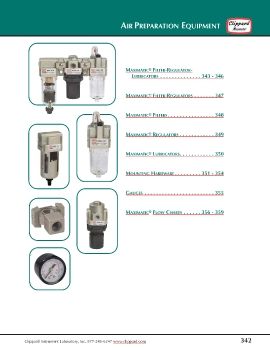 Clippard - Air Preparation Equipment
