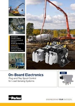 Parker - On-board electronics (Plug and play spool control for load sensing systems)