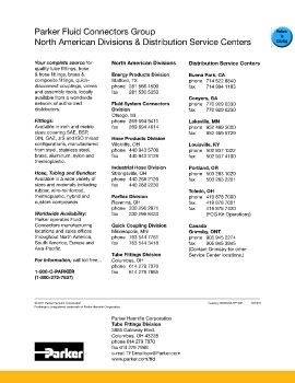 Parker - Parker Fluid Connectors Group