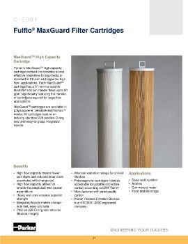 Parker - Fulflo MaxGuard Filter Cartridges