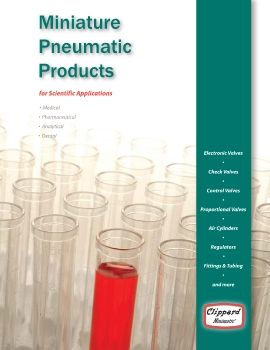 Clippard - Miniature Pneumatic Products:for scientific applications