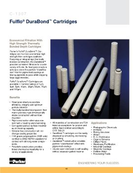 Parker - Fulflo Durabond Cartridges