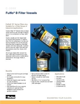 Parker - Fulflo B Filter Vessels 