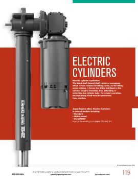 Joyce - Electric cylinders