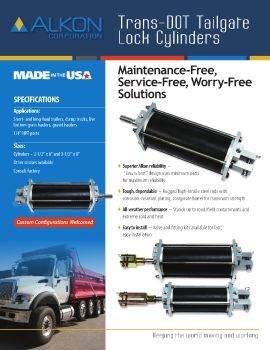 Alkon - Trans-DOT Tailgate Lock Cylinders