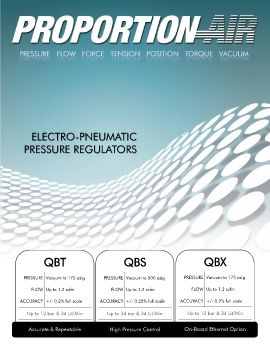 Proportion-Air - QBT Electro-Pneumatic Pressure Reglators 