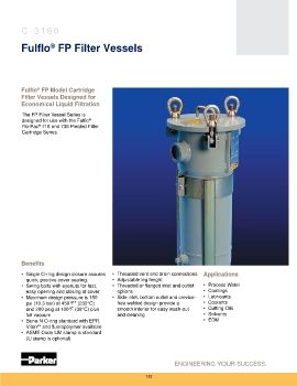 Parker - Fulflo FP Filter Vessels 