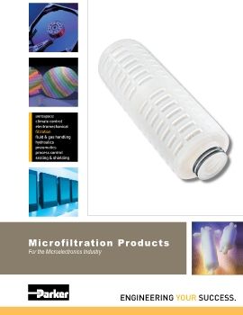 Parker - Microfiltration products for the microelectronics industry