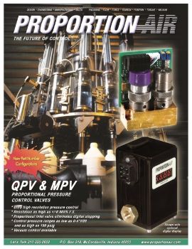 Proportion-Air - QPV & MPV Proportional Pressure Control Valves