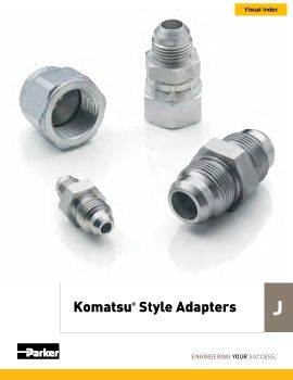 Parker - Komatsu Style Adapters