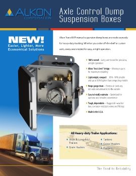 Alkon - Axle Control Dump Suspension Boxes