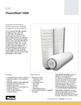 Parker - Fluoroflow-HSA