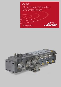 Linde - VW M3 LSC directional control valves in monoblock design