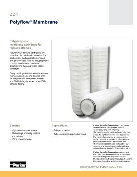 Parker - Polyflow membrane