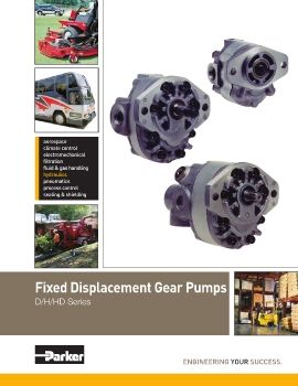 Parker - Fixed Displacement Gear Pumps (D/H/HD Series)