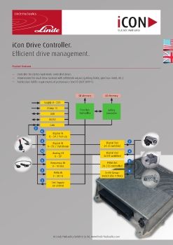 Linde - iCON Drive Controller (Efficient drive management) 