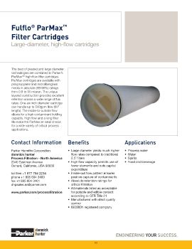 Parker - Fulflo ParMax Filter Cartridges