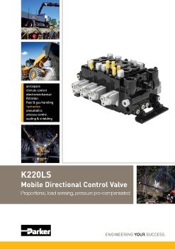 Parker - K220LS Mobile directional control valve