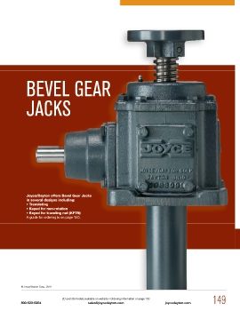 Joyce - Bevel gear jacks 