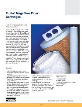 Parker - Fulflo MegaFlow Filter Cartridges