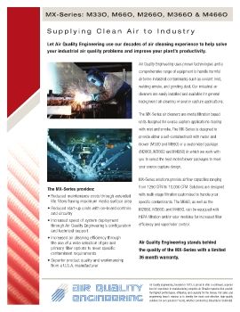 Air Quality Engineering - REVISED MX-Series: M33O, M66O, M266O & M466O