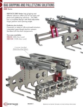 Destaco - Bag Gripping and Palletizing Solutions 