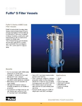 Parker - Fulflo S Filter Vessels 