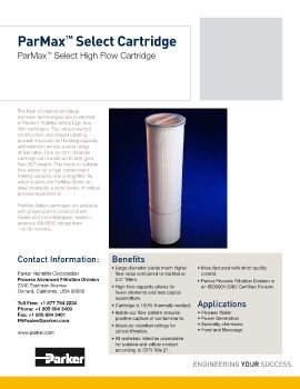 Parker - ParMax Select Cartridge 