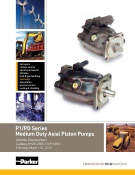 Parker - P1/PD series medium duty axial piston pumps