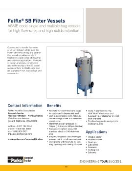 Parker - Fulflo SB Filter Vessels (2012)