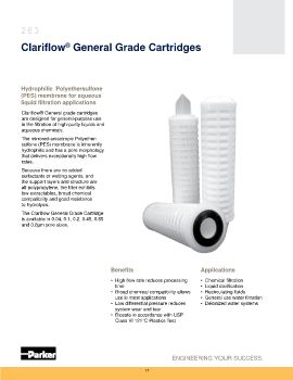 Parker - Clariflow General Grade Cartridges 