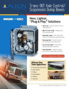 Alkon - Trans-DOT Axle Control/Suspension Dump Boxes