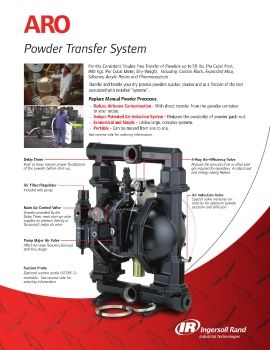 Ingersoll Rand - ARO Powder Transfer System 