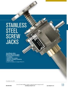 Joyce - Stainless steel screw jacks