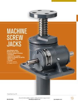 Joyce - Machine screw jacks