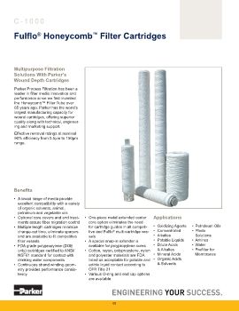 Parker - Fulflo Honeycomb Filter Cartridges