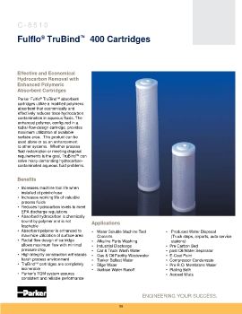 Parker - Fulflo TruBind 400 Cartridges 